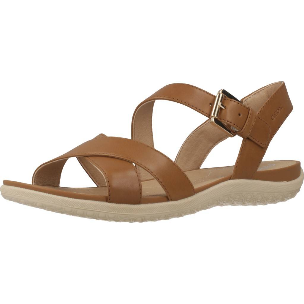 GEOX SANDAL VEGA en color MARRON (1)