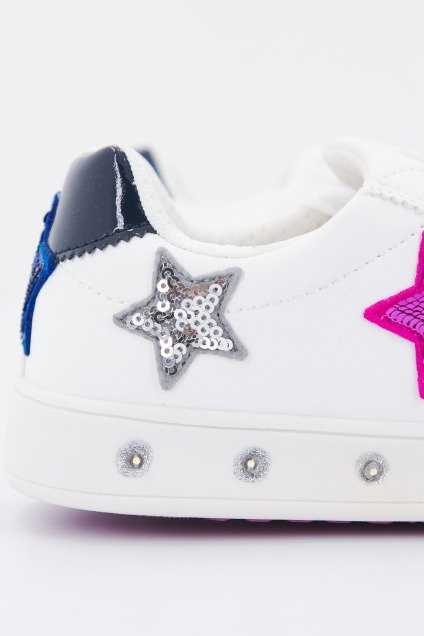 GEOX J SKYLIN GIRL en color BLANCO (4)