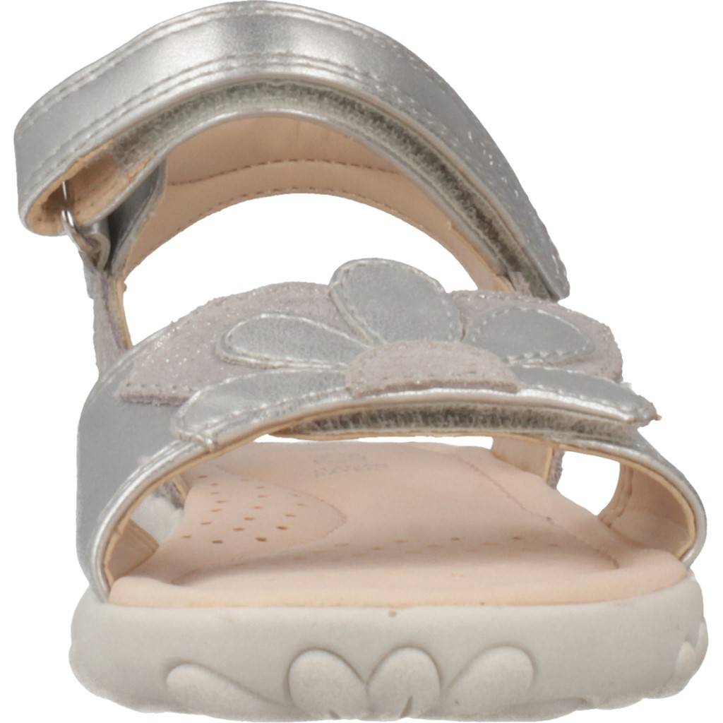 GEOX J SANDAL HAITI GIRL en color PLATA (6)