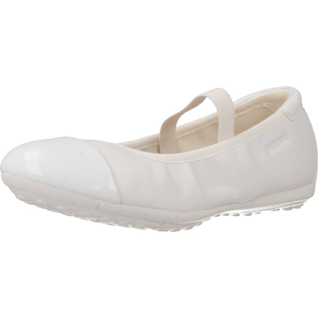 GEOX J PIUMA BAL C en color BLANCO (1)