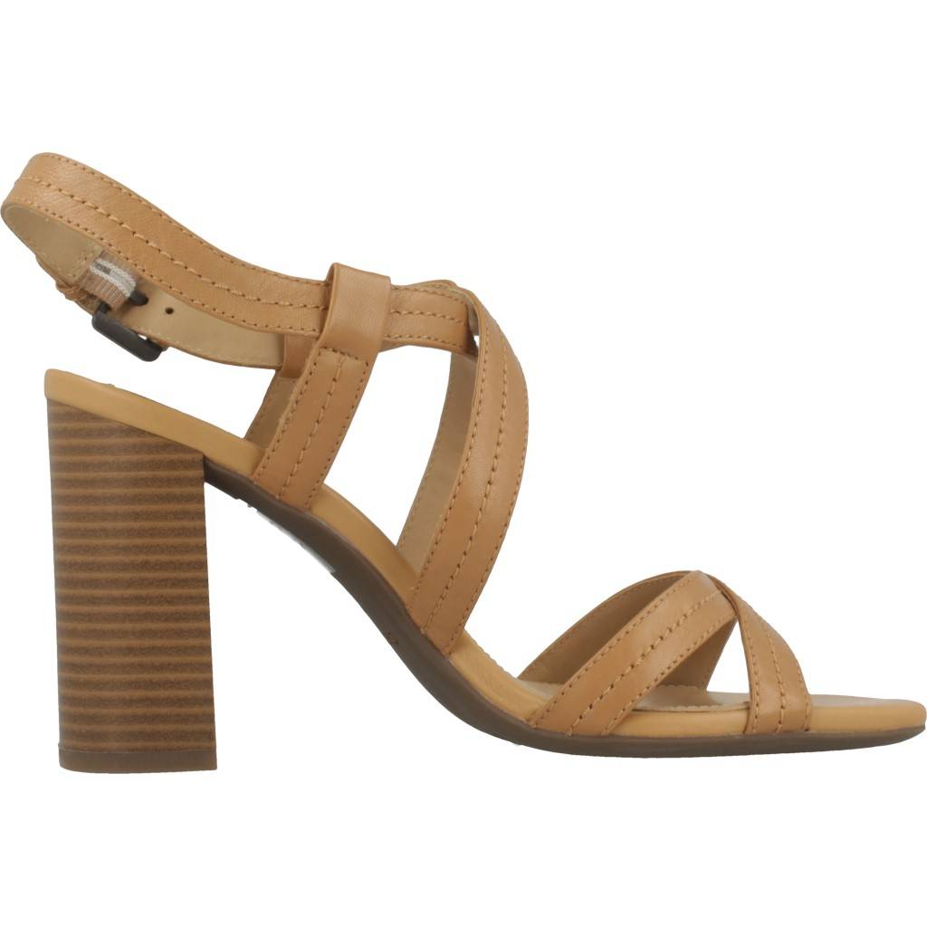 GEOX D AUDALIES HIGH SAND en color MARRON (4)