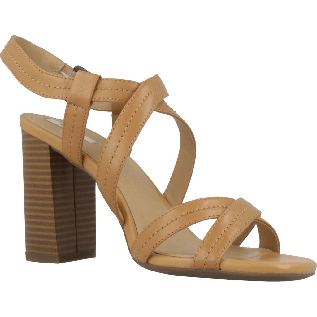 GEOX D AUDALIES HIGH SAND en color MARRON (5)