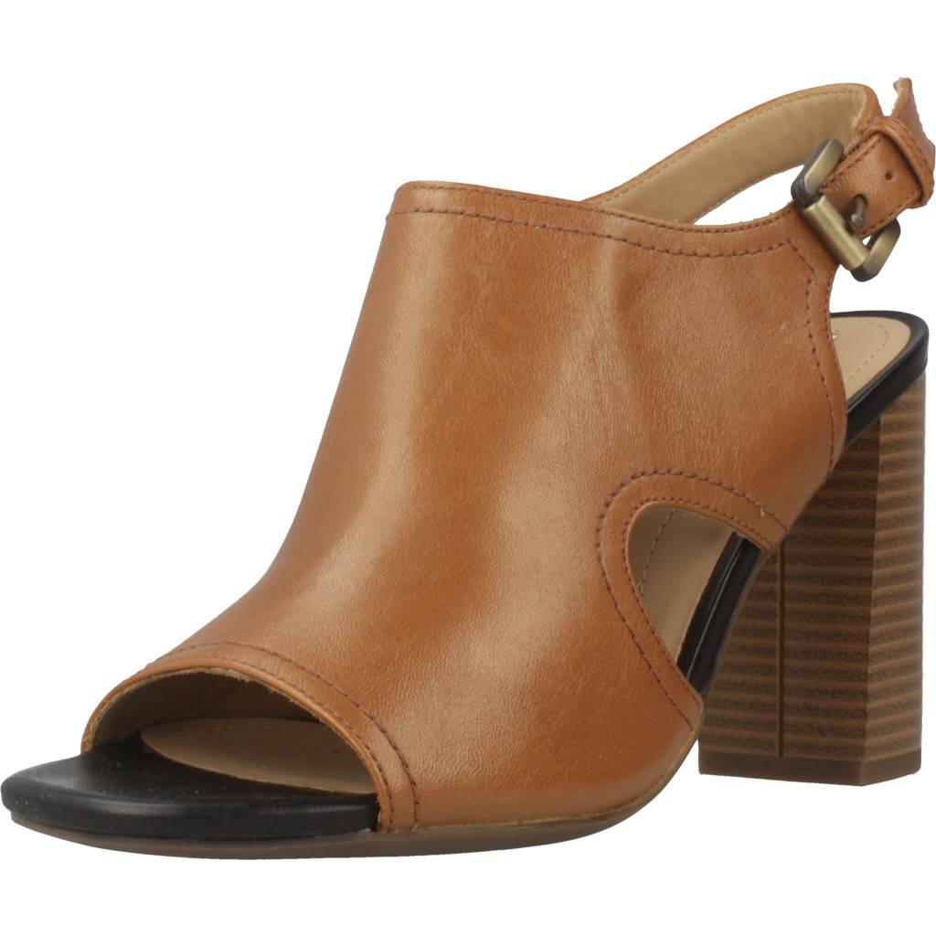 GEOX D AUDALIES HIGH SAND en color MARRON (1)