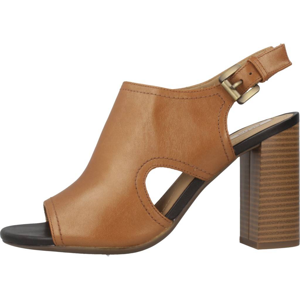 GEOX D AUDALIES HIGH SAND en color MARRON (2)
