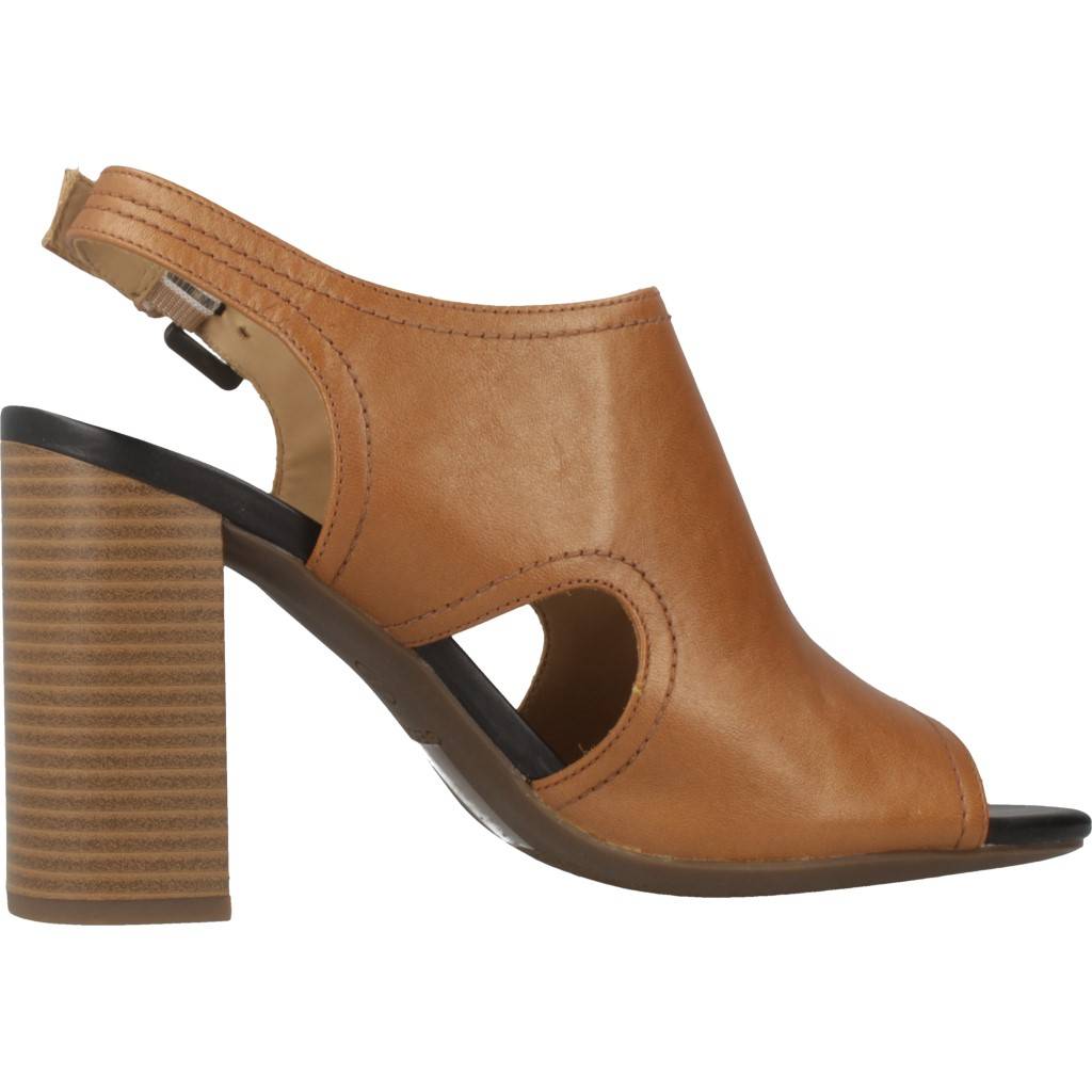 GEOX D AUDALIES HIGH SAND en color MARRON (4)