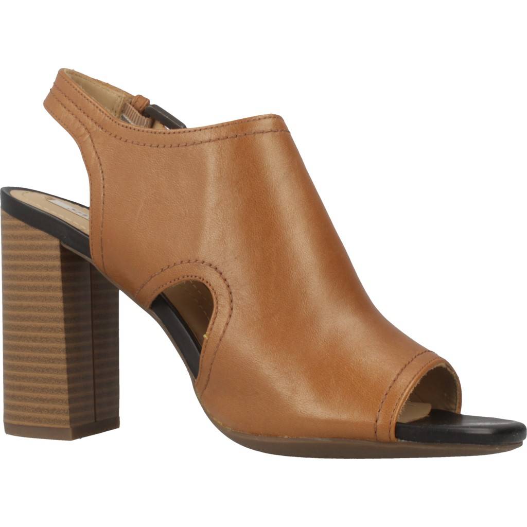 GEOX D AUDALIES HIGH SAND en color MARRON (5)
