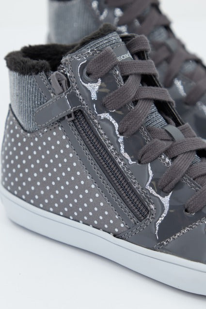 GEOX J GISLI GIRL en color GRIS (2)