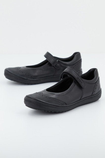 GEOX J HADRIEL GIRL en color NEGRO (1)