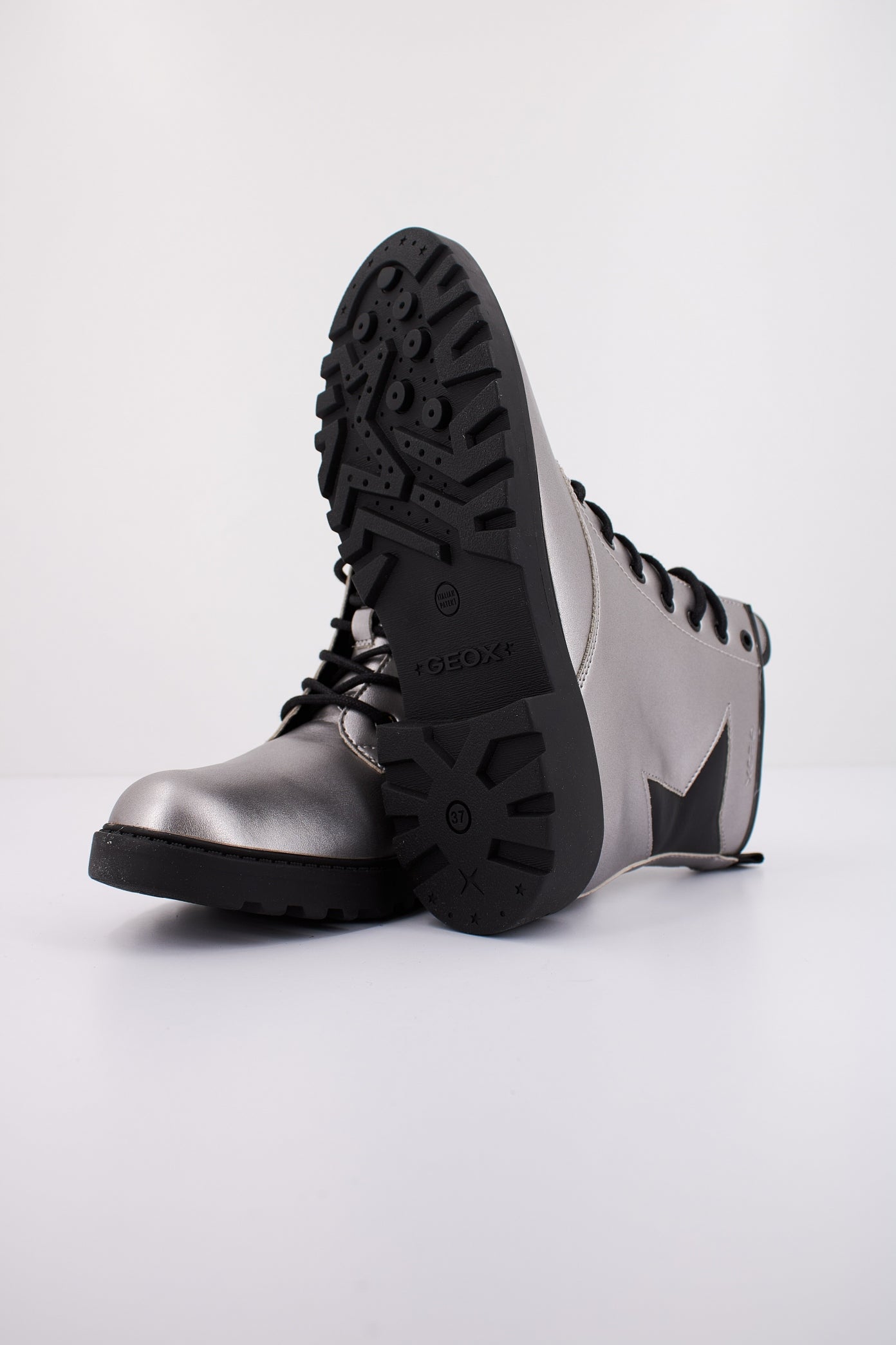 GEOX J CASEY GIRL en color PLATA (5)