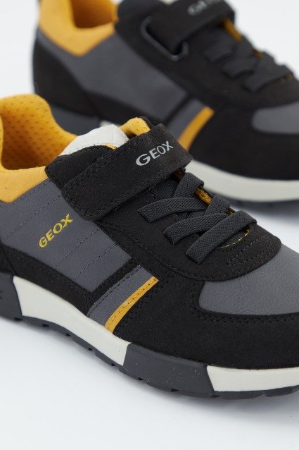 GEOX J ALFIER BOY en color NEGRO (2)