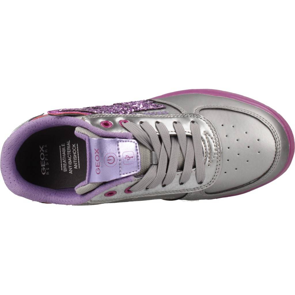 GEOX J KOMMODOR GIRL en color GRIS (7)