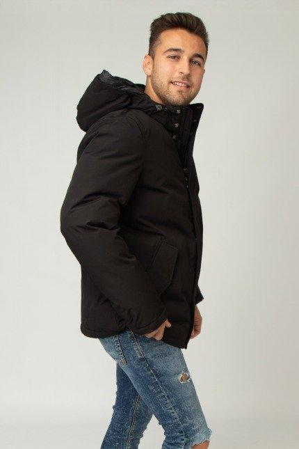 GEOX ABRIGO HOMBRE INVIERNO en color NEGRO (3)