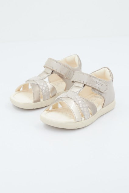 GEOX B SANDAL ALUL GIRL en color ORO (2)