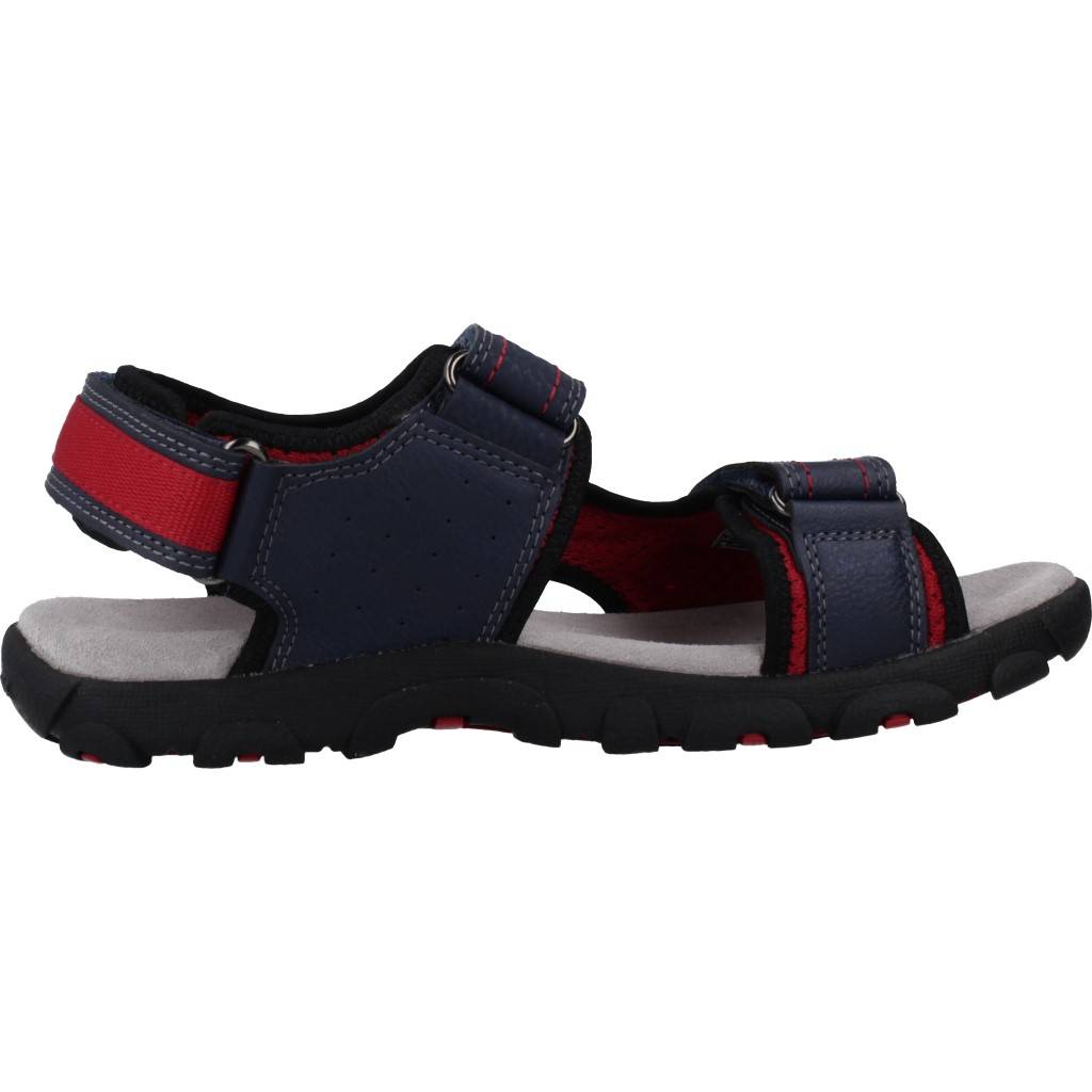 GEOX JR SANDAL STRADA en color AZUL (4)