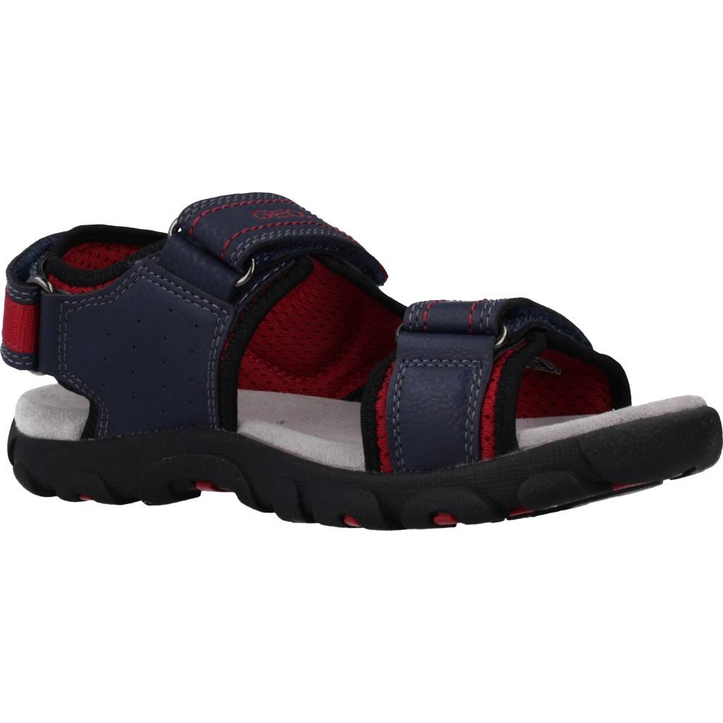 GEOX JR SANDAL STRADA en color AZUL (5)