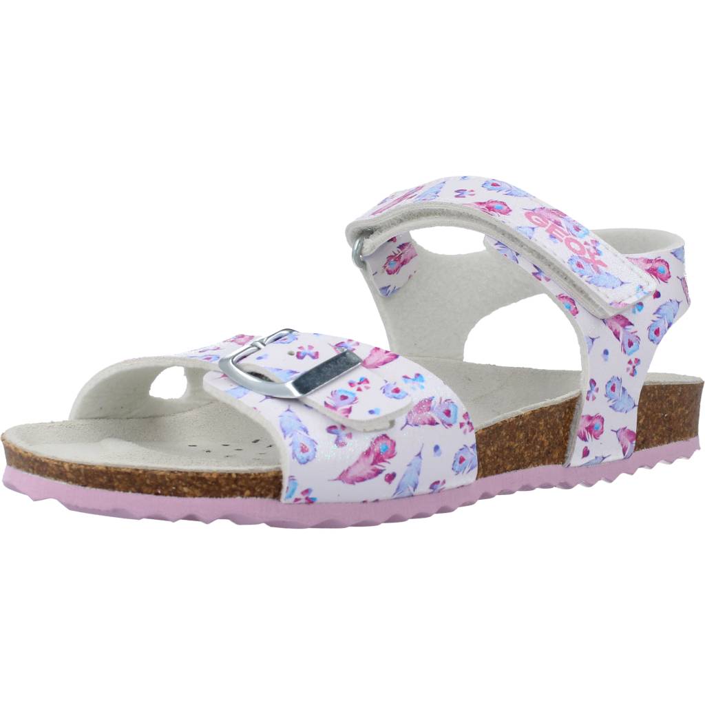 GEOX J ADRIEL GIRL C en color BLANCO (1)