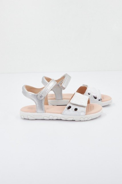 GEOX J SANDAL HAITI GIRL en color BLANCO (2)
