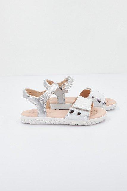 GEOX J SANDAL HAITI GIRL en color BLANCO (2)