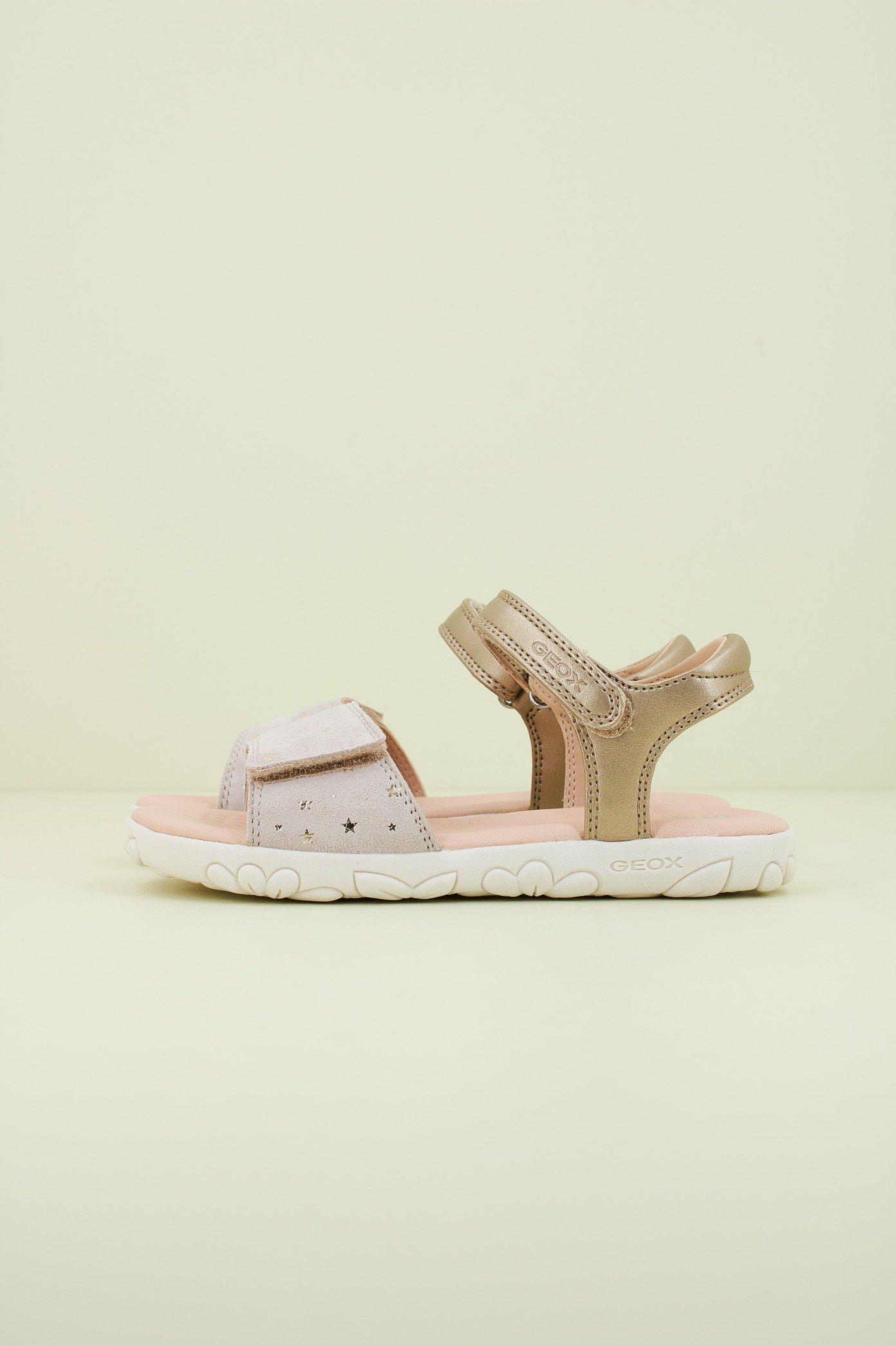 GEOX J SANDAL HAITI GIRL en color ORO (1)