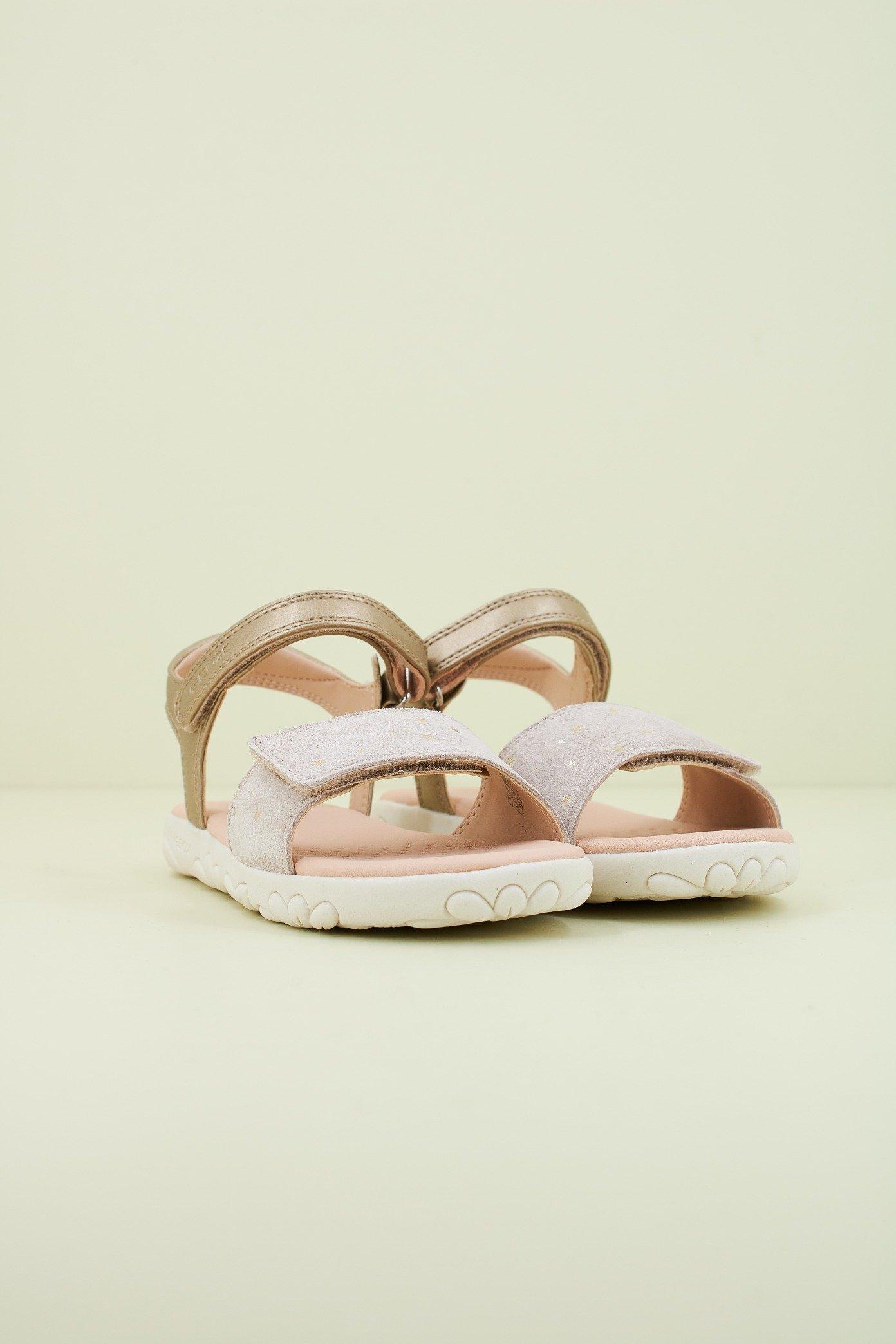 GEOX J SANDAL HAITI GIRL en color ORO (2)
