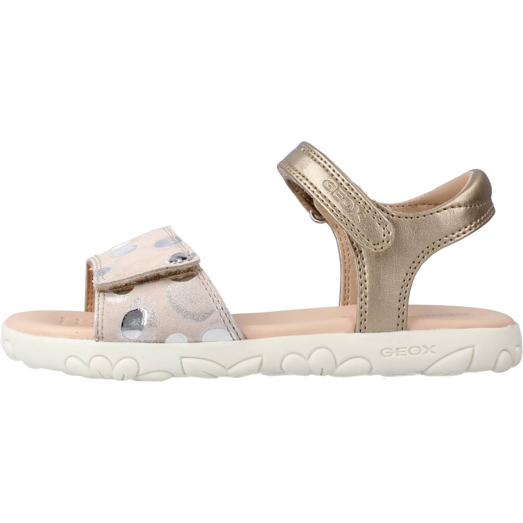 GEOX J SANDAL HAITI GIRL en color ORO (2)