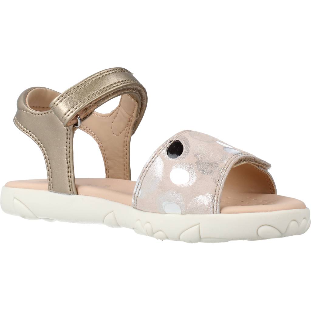 GEOX J SANDAL HAITI GIRL en color ORO (5)
