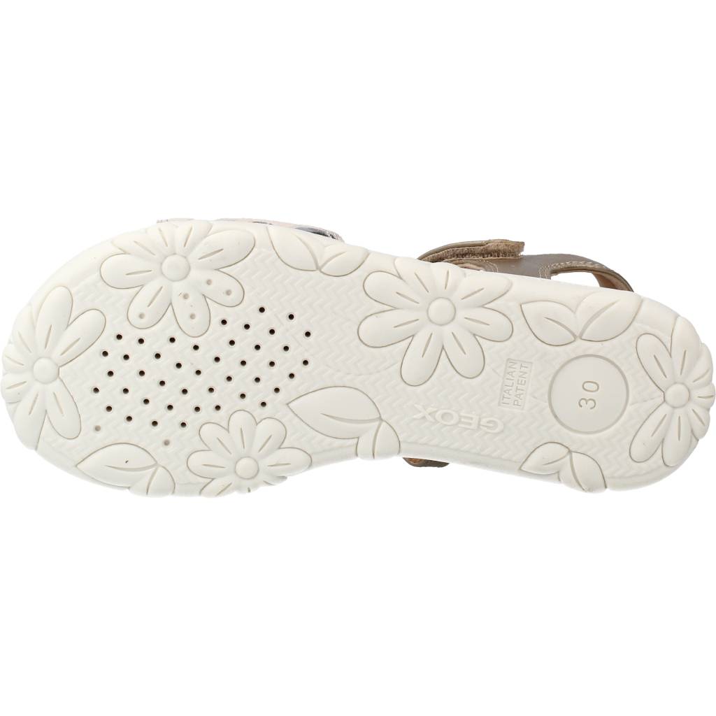 GEOX J SANDAL HAITI GIRL en color ORO (6)