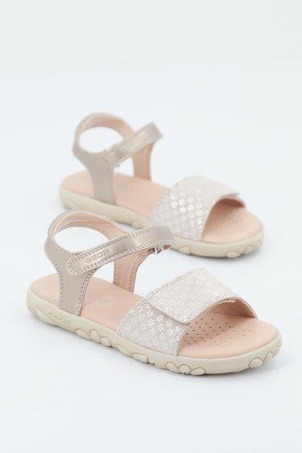 GEOX J SANDAL HAITI GIRL en color MARRON (1)