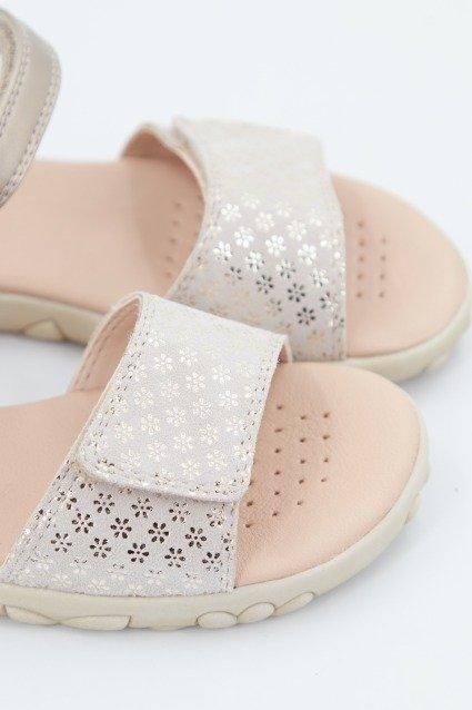 GEOX J SANDAL HAITI GIRL en color MARRON (2)
