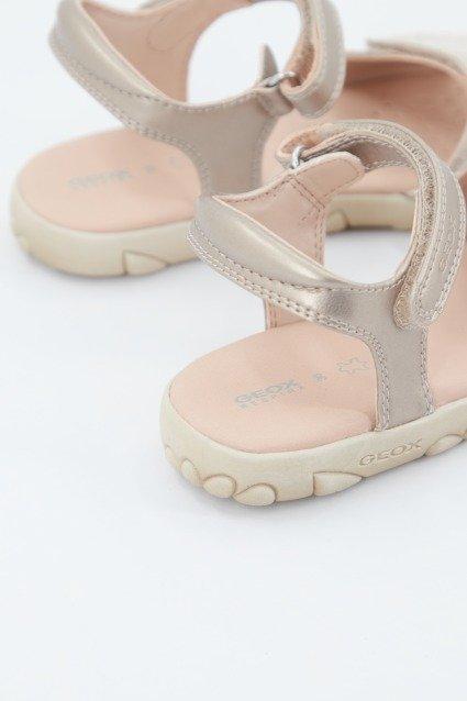GEOX J SANDAL HAITI GIRL en color MARRON (3)
