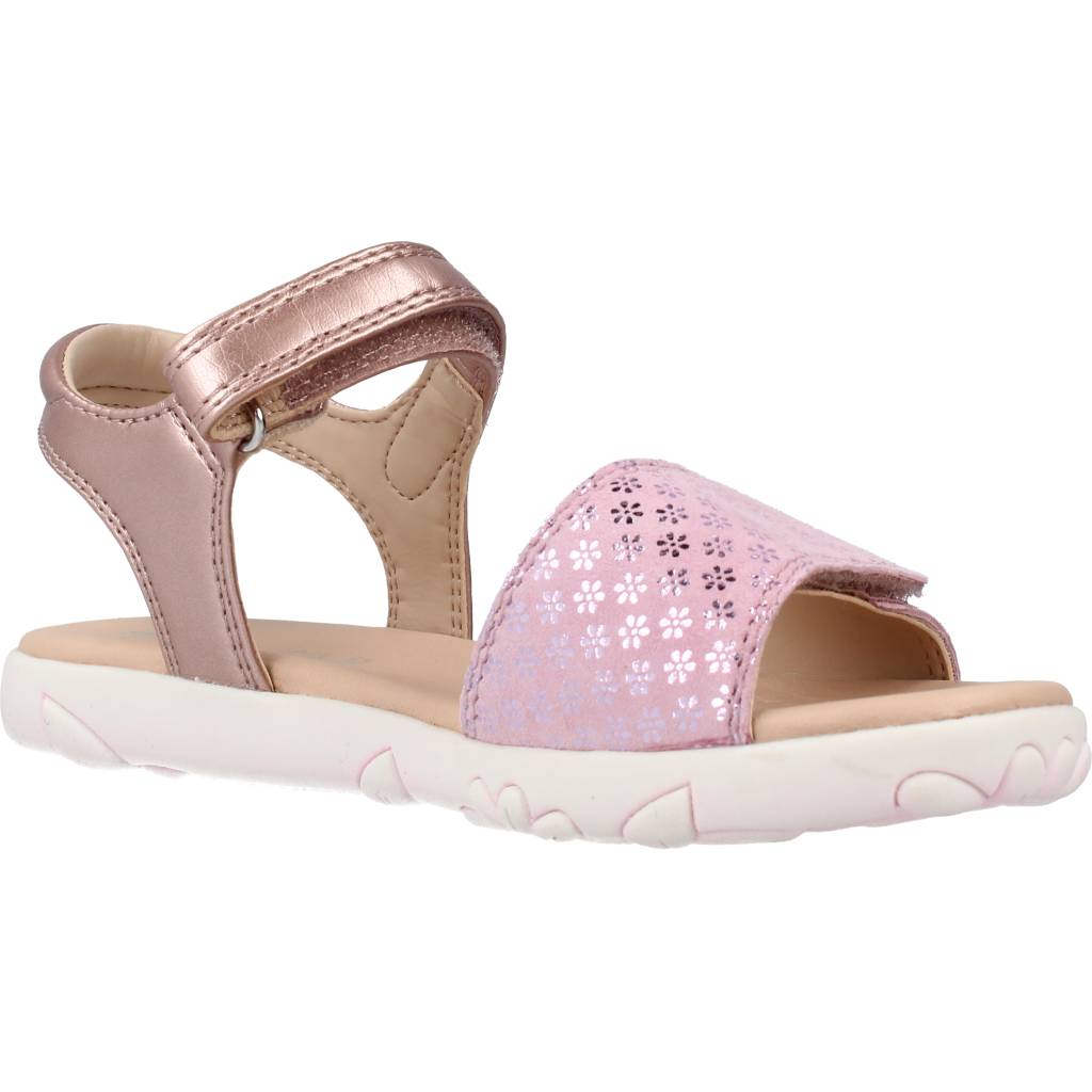 GEOX J SANDAL HAITI GIRL en color ROSA (5)