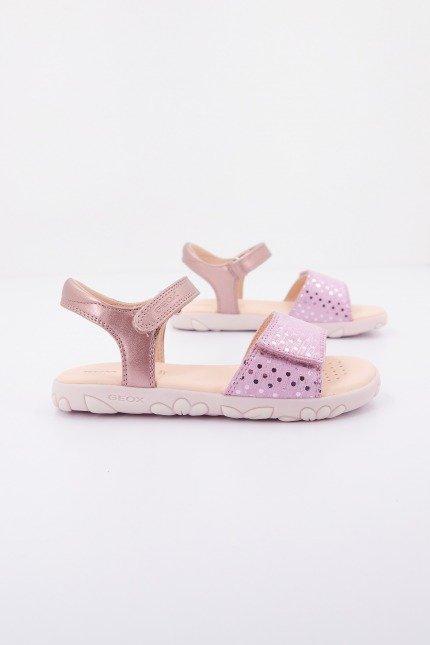 GEOX J SANDAL HAITI GIRL en color ROSA (2)