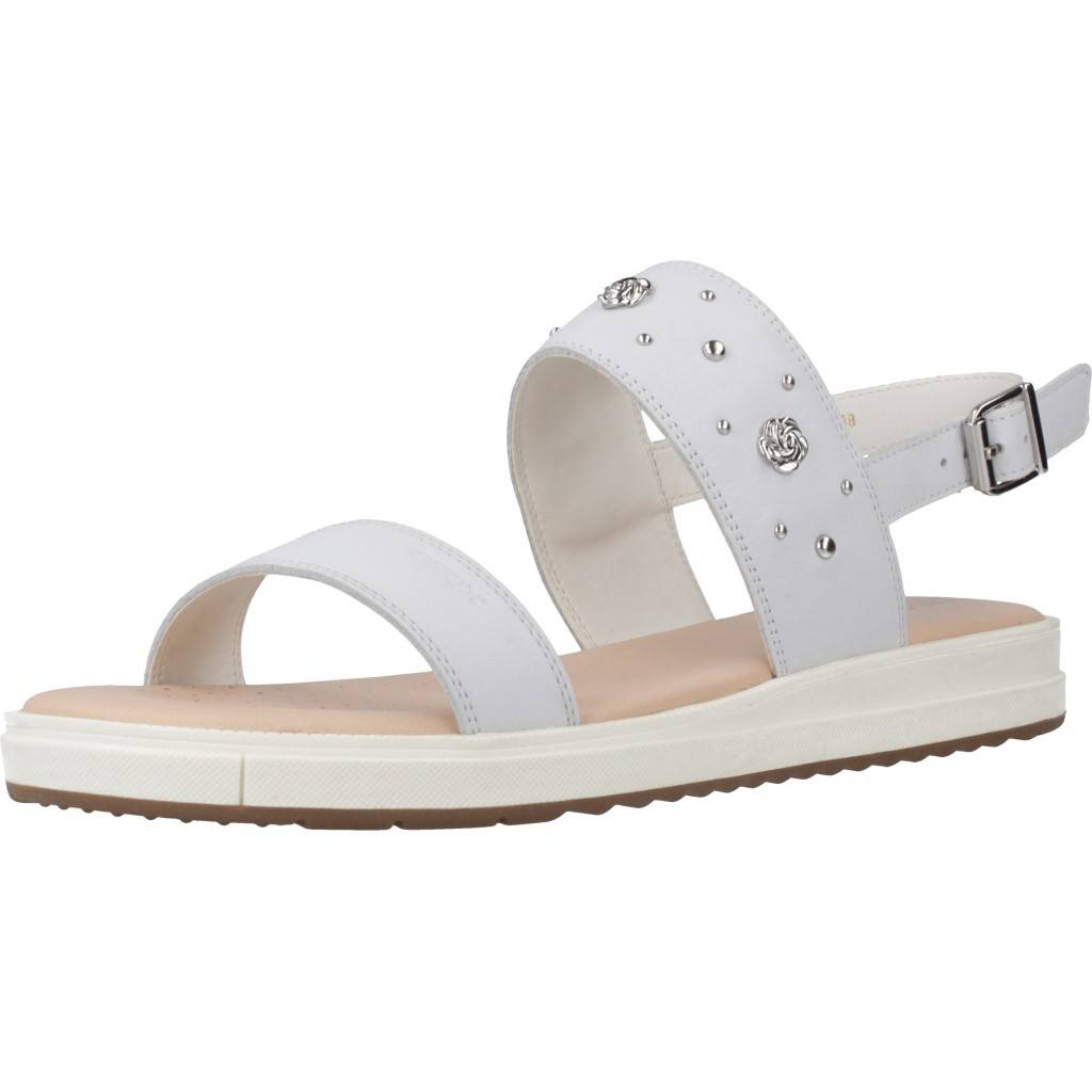 GEOX J SANDAL REBECCA GIRL en color BLANCO (1)