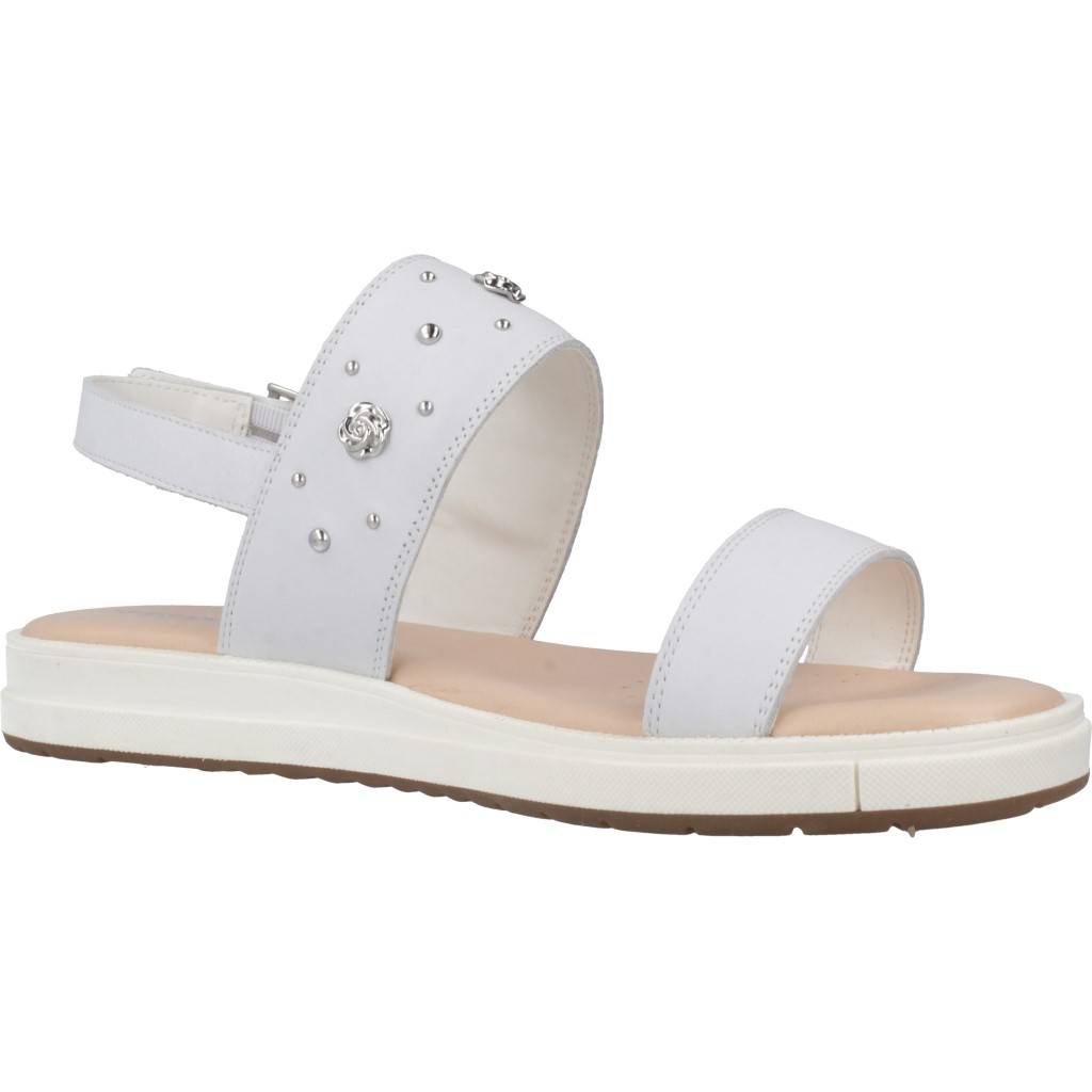 GEOX J SANDAL REBECCA GIRL en color BLANCO (5)