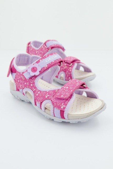 GEOX JR SANDAL ROXANNE en color ROSA (1)