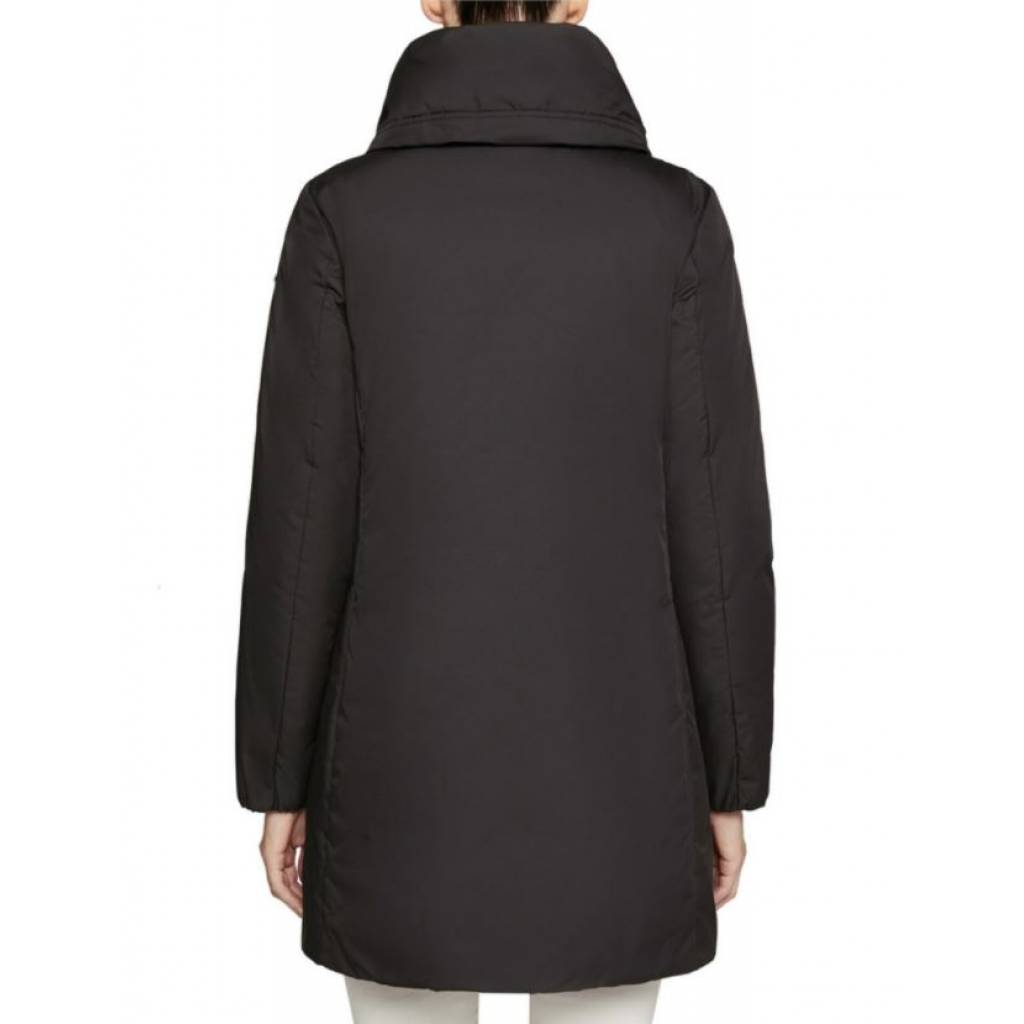 GEOX W KALINDA LONG JKT en color NEGRO (4)