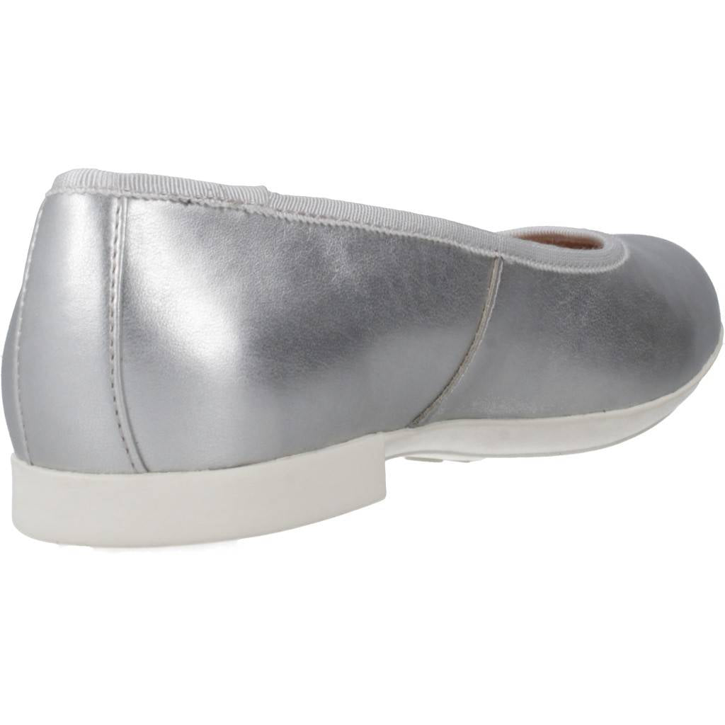 GEOX J PLIE' D en color PLATA (4)