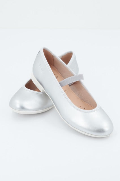 GEOX J PLIE' D en color PLATA (1)