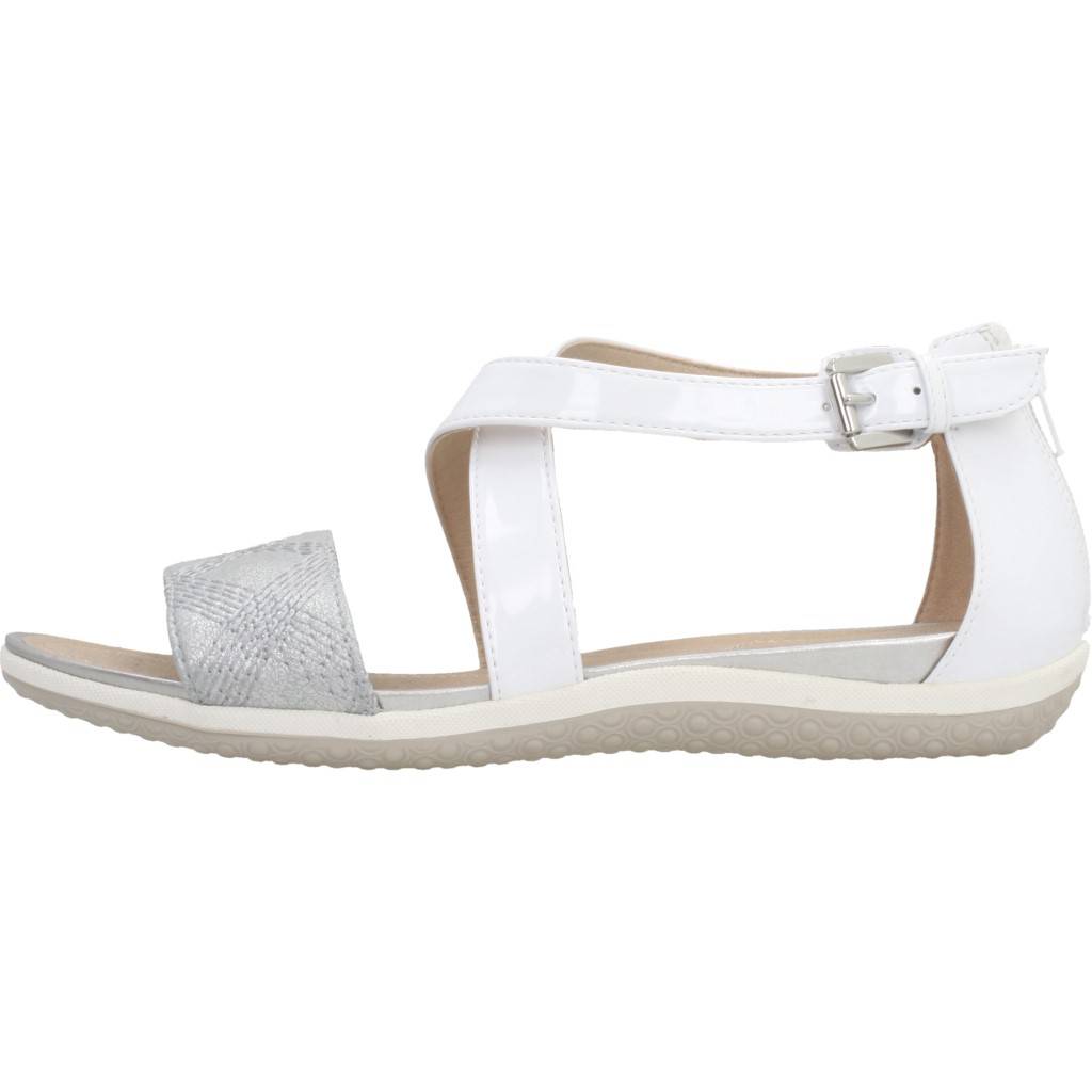 GEOX D SAND.VEGA F en color BLANCO (3)