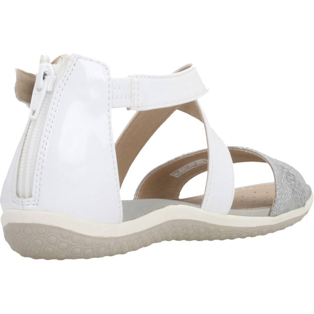 GEOX D SAND.VEGA F en color BLANCO (4)