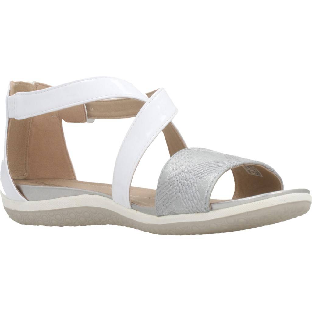 GEOX D SAND.VEGA F en color BLANCO (6)