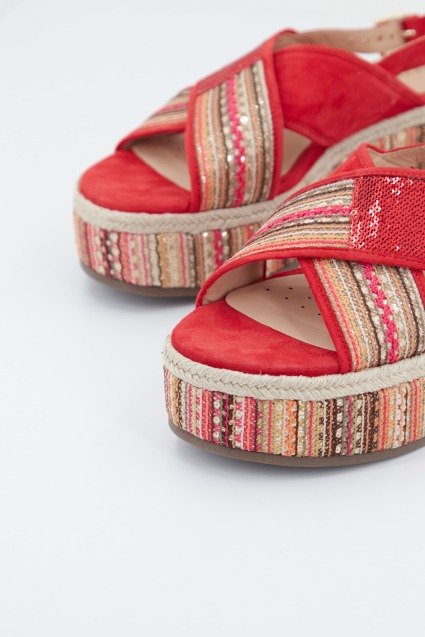 GEOX D SHAKIMA E en color ROJO (2)