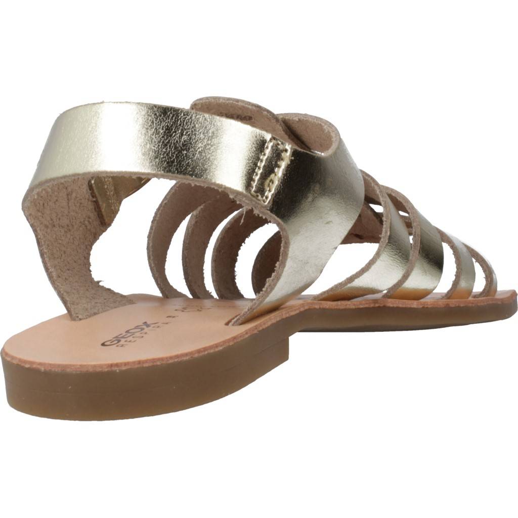 GEOX J SANDAL VIOLETTE GI en color ORO (3)