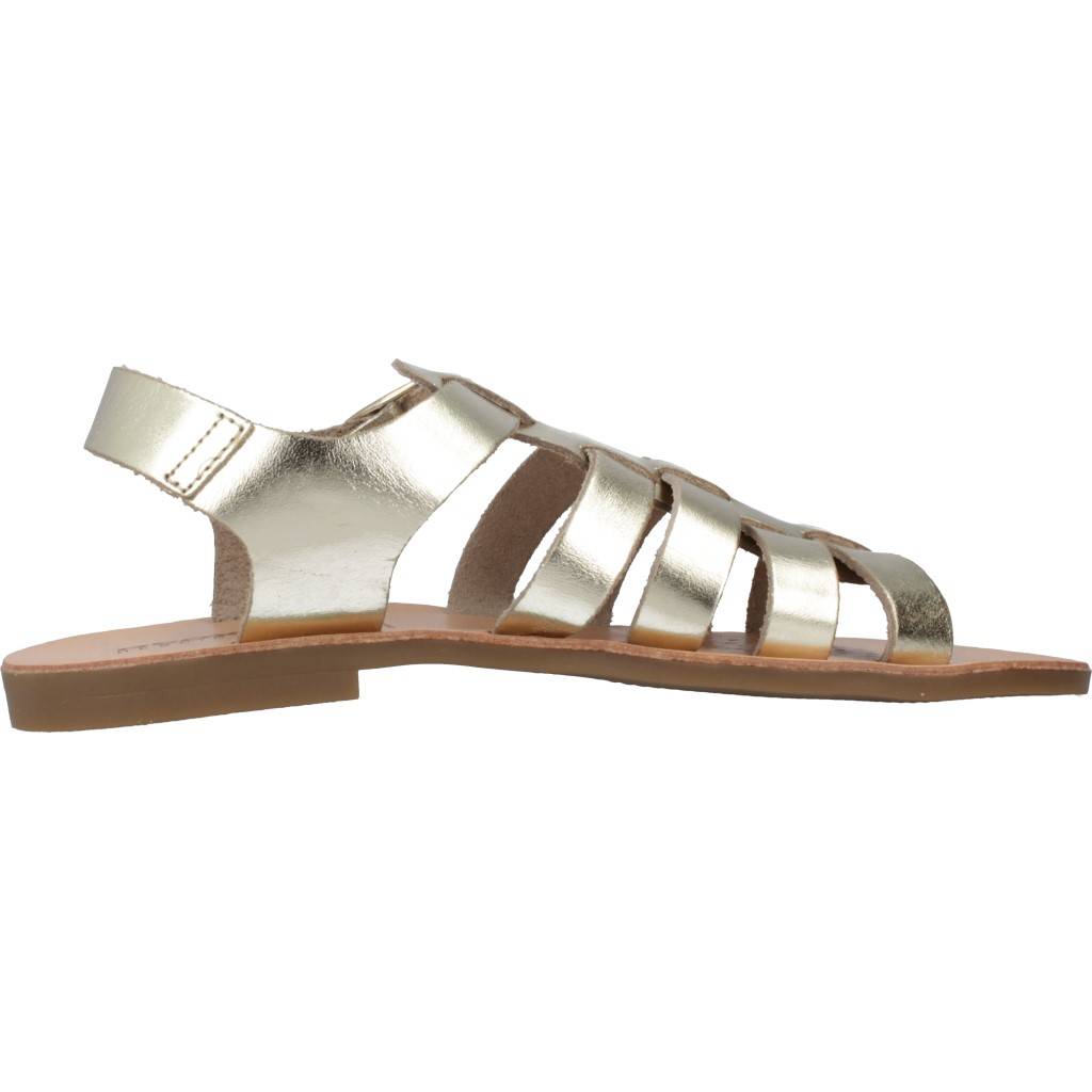GEOX J SANDAL VIOLETTE GI en color ORO (4)