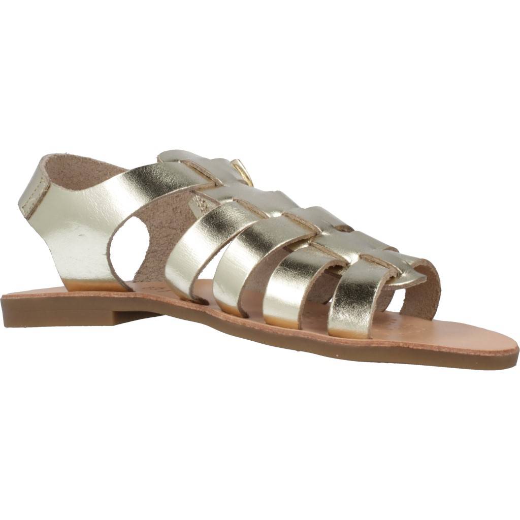 GEOX J SANDAL VIOLETTE GI en color ORO (5)
