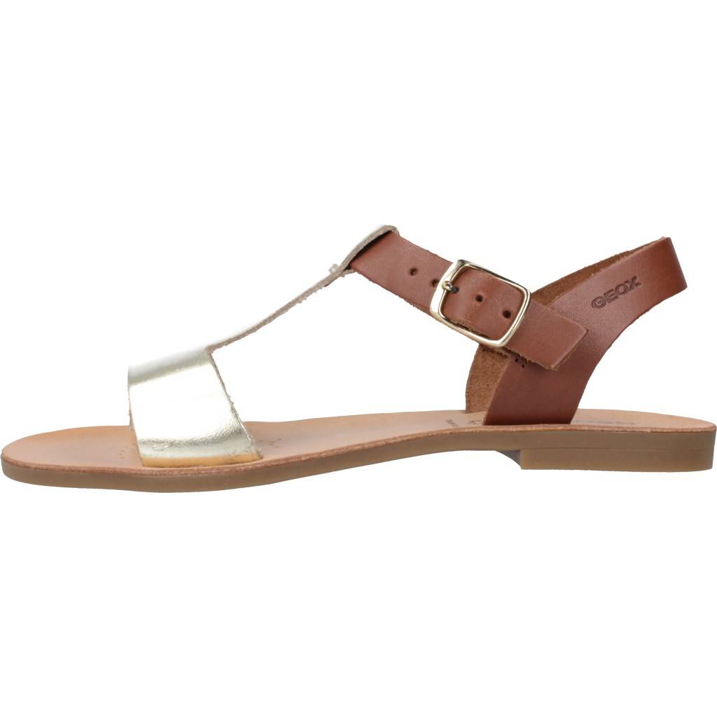 GEOX J SANDAL VIOLETTE GI en color ORO (2)