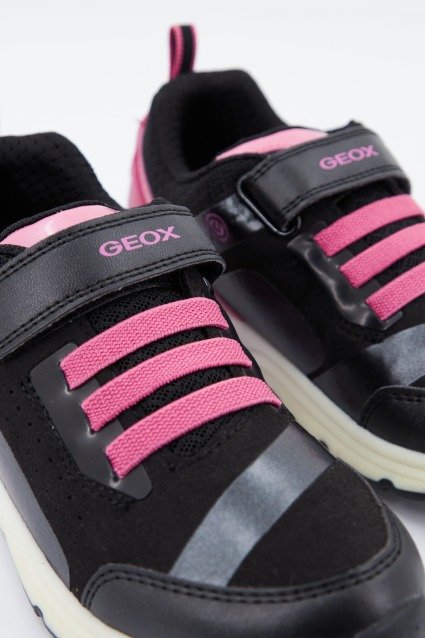 GEOX J SPACECLUB GIRL en color NEGRO (4)