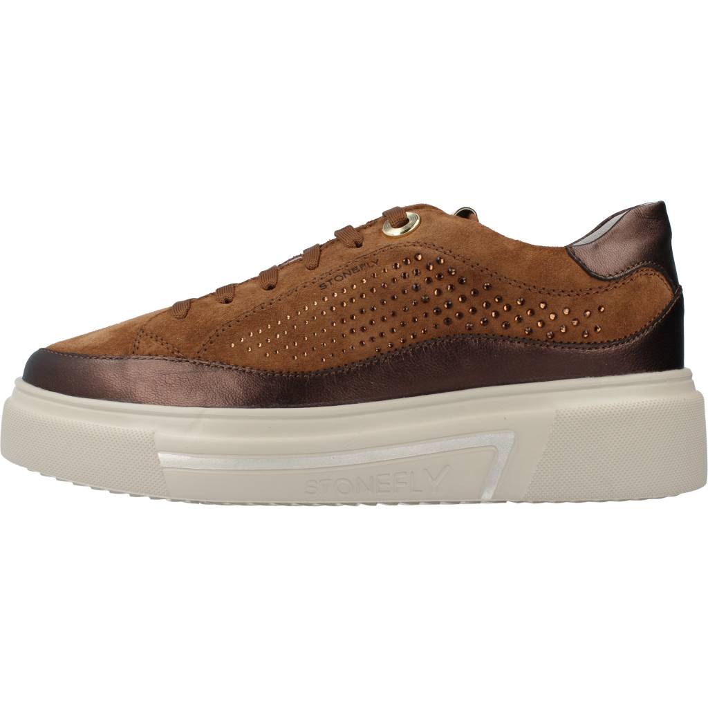 STONEFLY ALLEGRA LAMINATED en color MARRON (2)