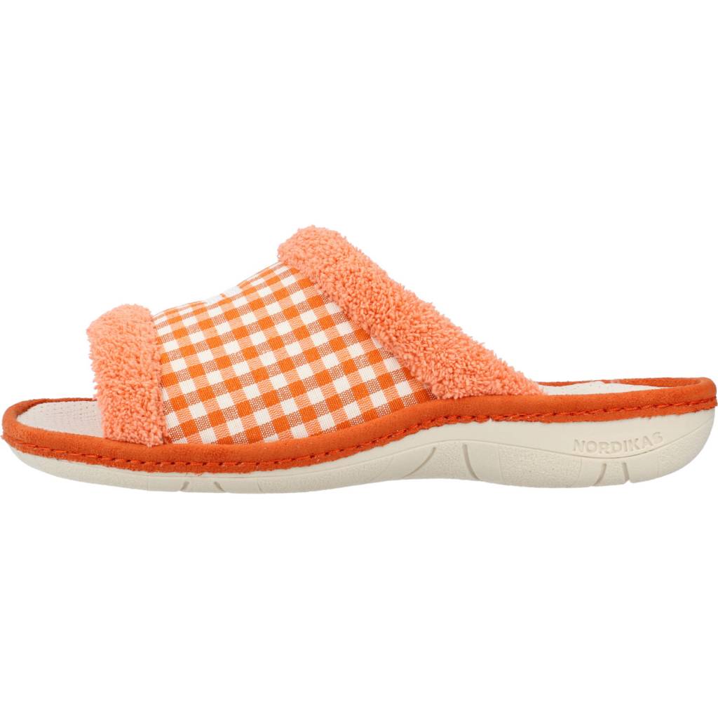 NORDIKAS VICHY en color NARANJA (2)