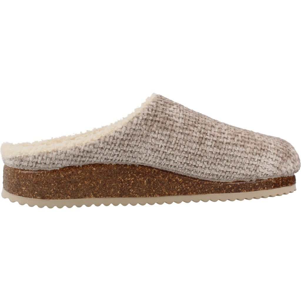 NORDIKAS ISLANDIA ZAPATILLA HOGAR en color BEIS (4)